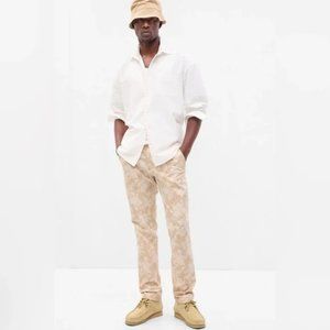 Gap & LoveShackFancy Floral Modern Khakis in Slim Fit with Gapflex NWT